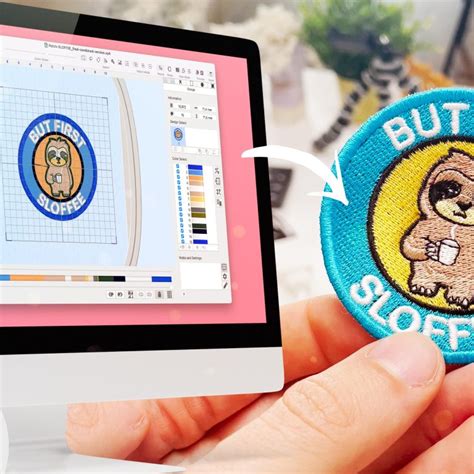 Patches sticken mit Klett Rückseite: So geht's! »Make .